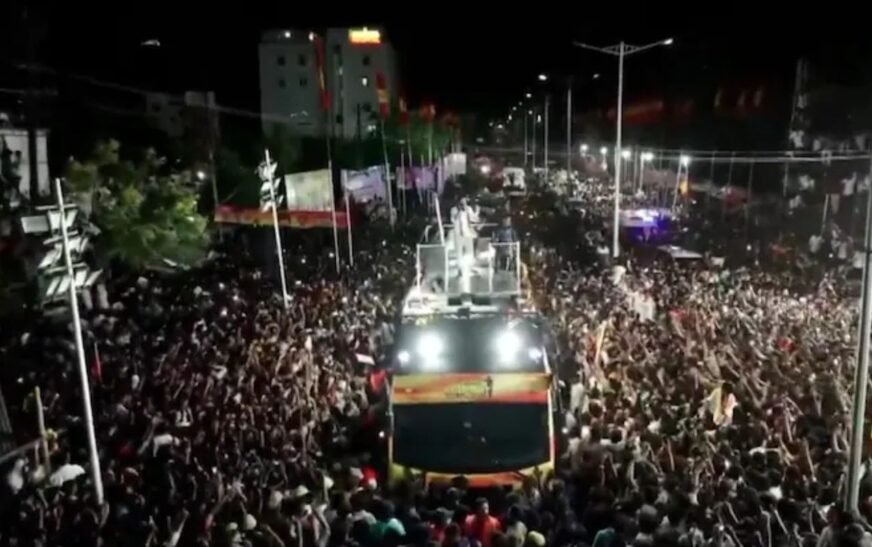 Deadly stampede at Indian actor Vijay’s political rally leaves 36 dead