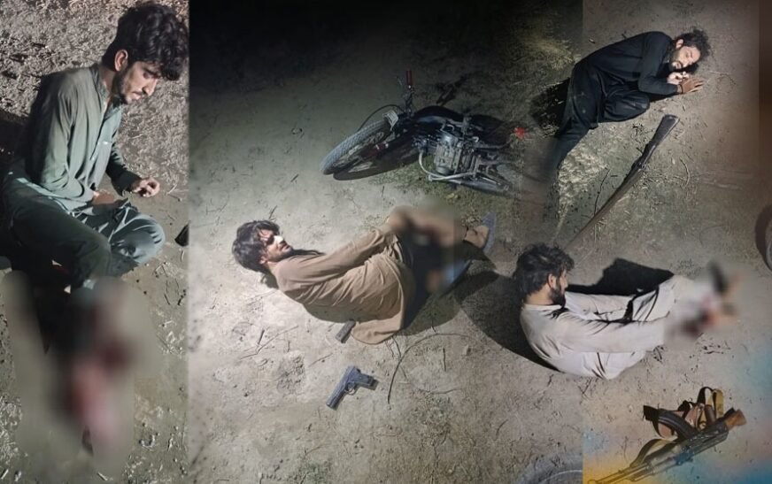 Four notorious dacoits arrested after armed clash with Bannu police