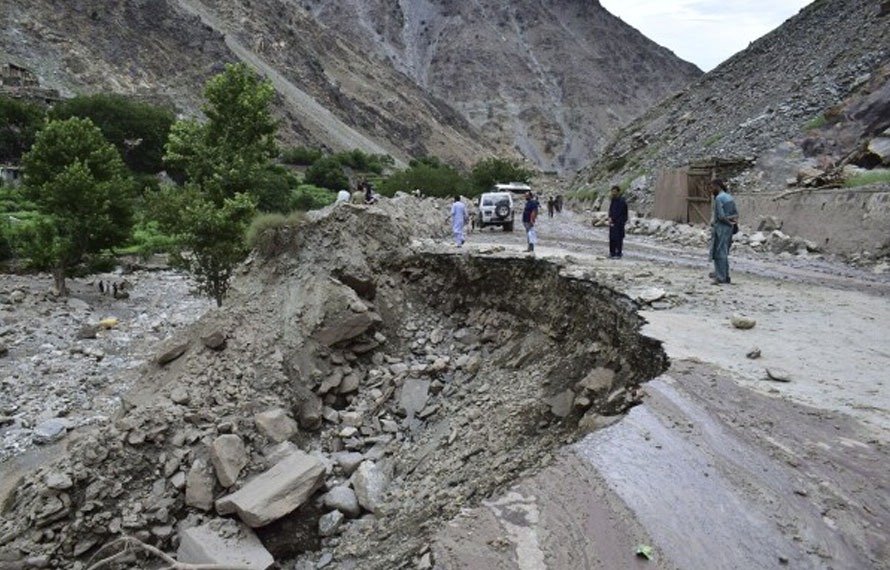 Overloaded trucks damage roads, put bridges at risk in Upper Chitral