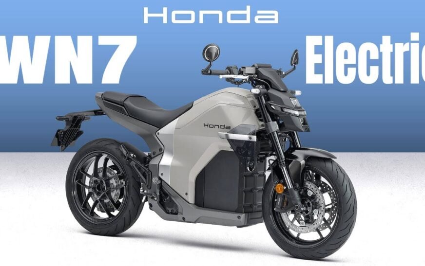 Honda unveils its first full-size electric motorcycle, The WN7