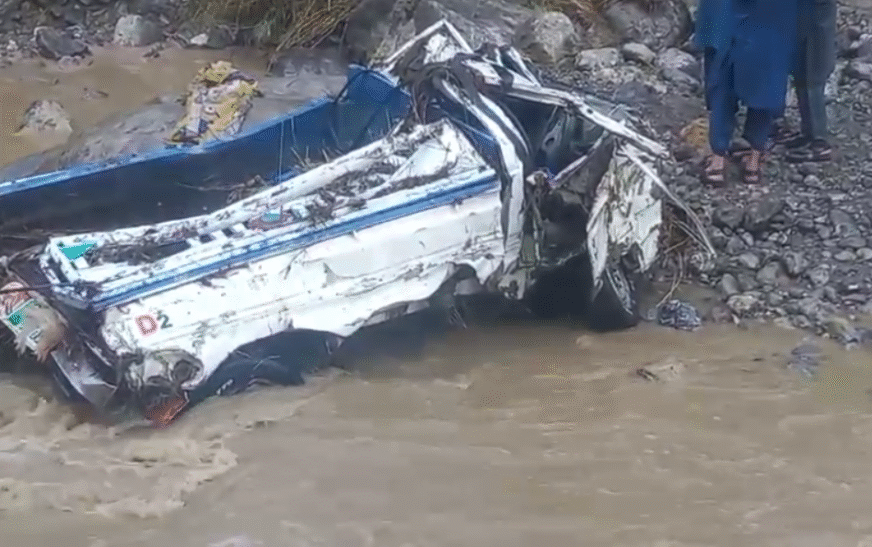 Heavy rain: Two swept away in floodwater