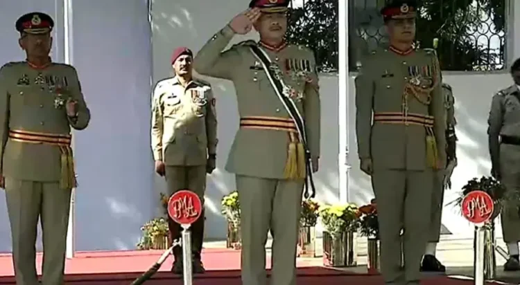 Field Marshal Asim Munir attends 152nd PMA Long Course passing-out parade