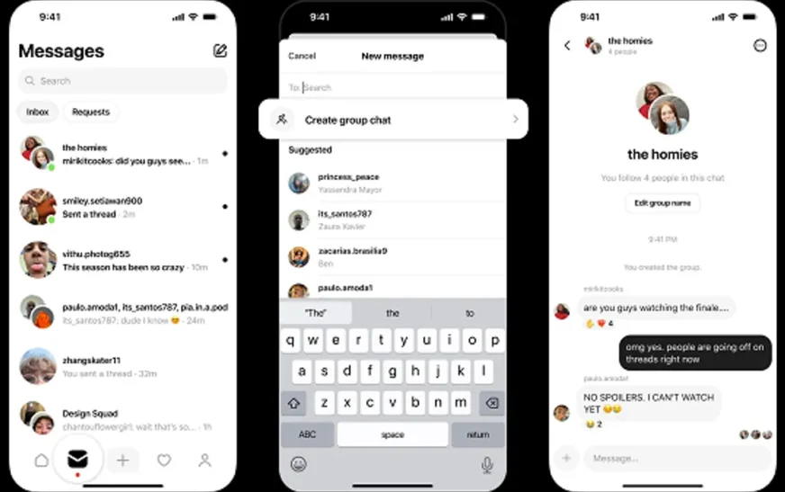 Threads goes global with group messaging feature