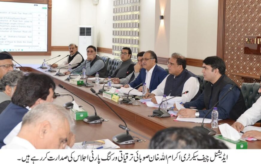 KP government approves 96 development projects worth Rs10 billion