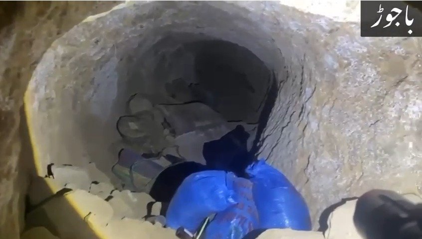 Bajaur operation uncovers secret weapon storage tunnels by militants