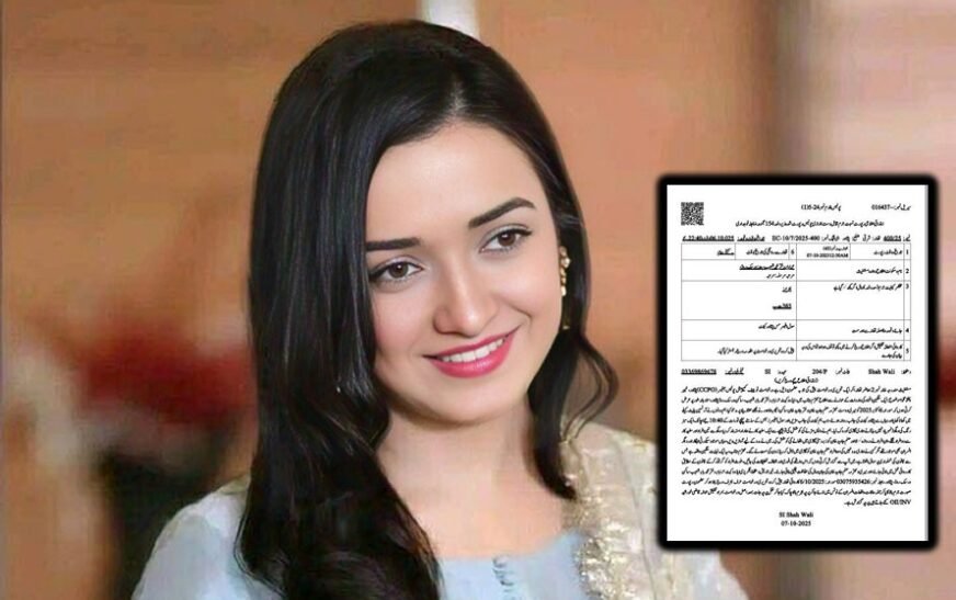 FIR filed by KP govt alleging Sanam Javed’s kidnapping
