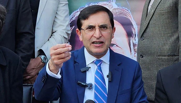 Barrister Gohar termed Senate Election illegal wthout Chairman reference