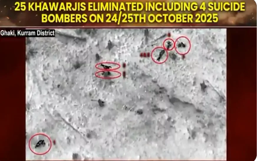 25 terrorists killed attempting infiltration along Pakistan-Afghanistan Border in KP: ISPR