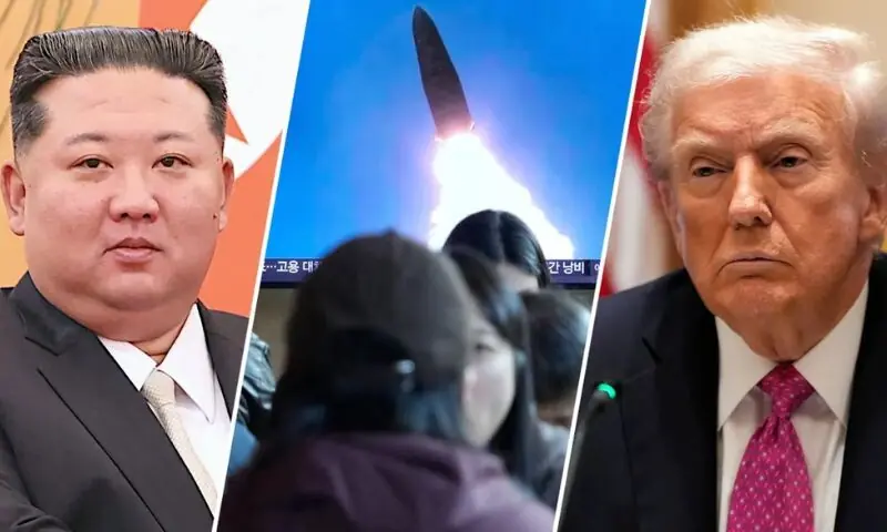 North Korea conducts a cruise missile test before Trump visit to South Korea