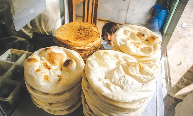 Roti price in Abbottabad