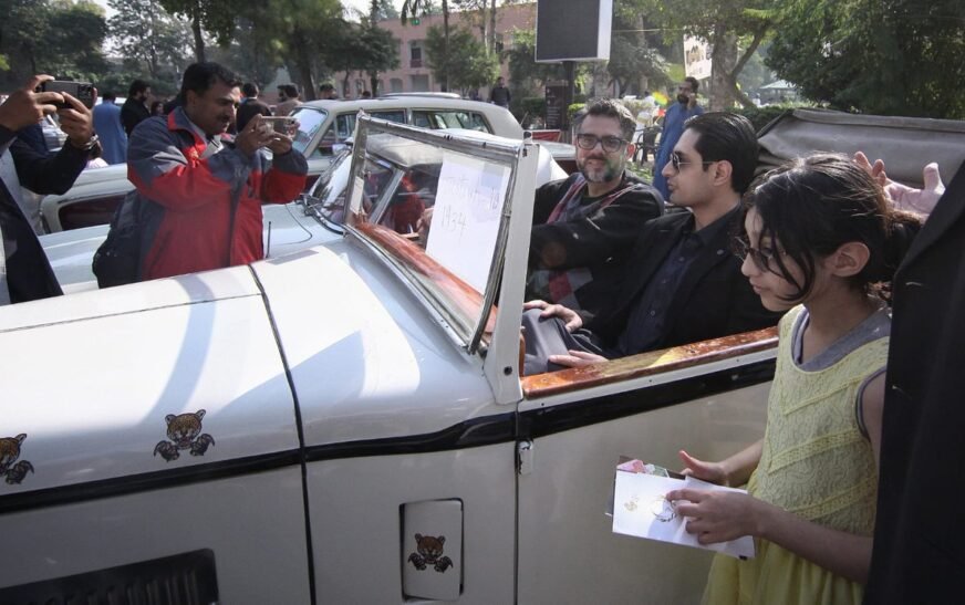 Historic Bala Hissar fort Hosts 16th Vintage Classic Car Show in Peshawar