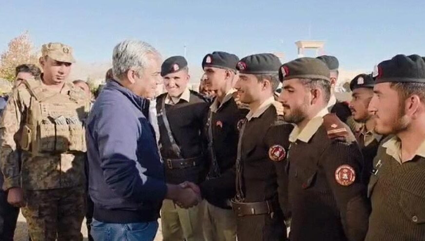 Naqvi praises security forces at Wana Cadet College after foiled attack