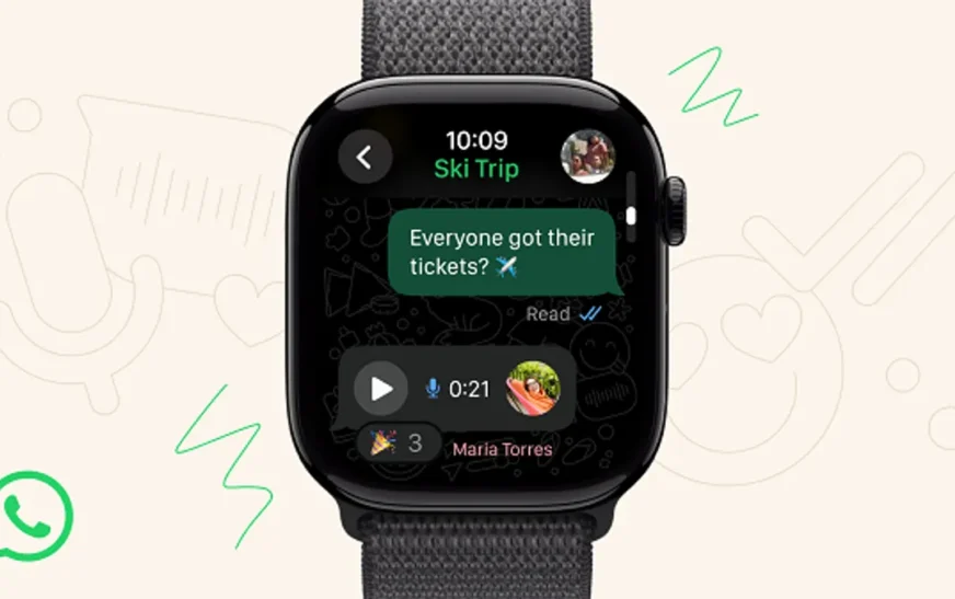 Stay connected :WhatsApp officially launches on Apple Watch
