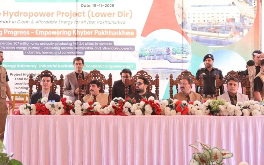 CM KP inaugurates 40.8 MW hydropower project in Lower Dir