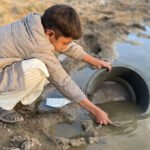 drinking water