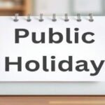 Public holiday