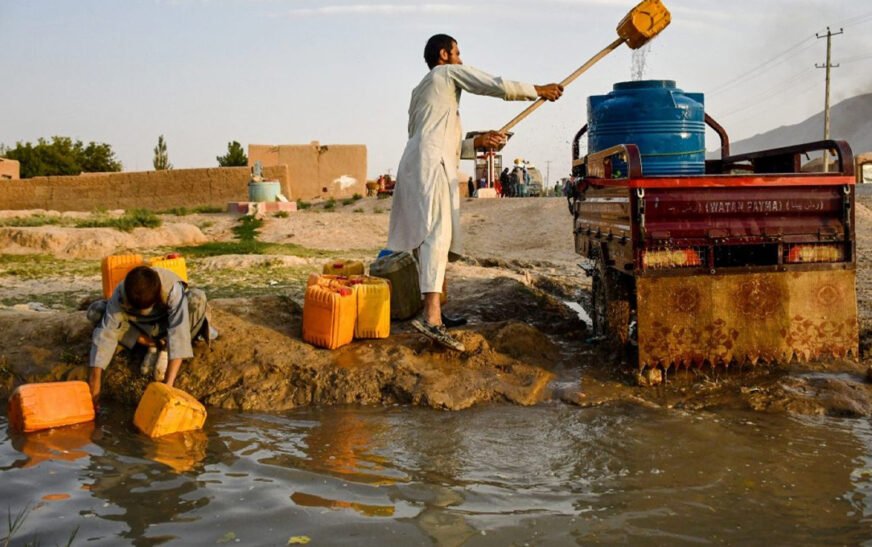 EU raises concern about drinking water emergency in Afghanistan