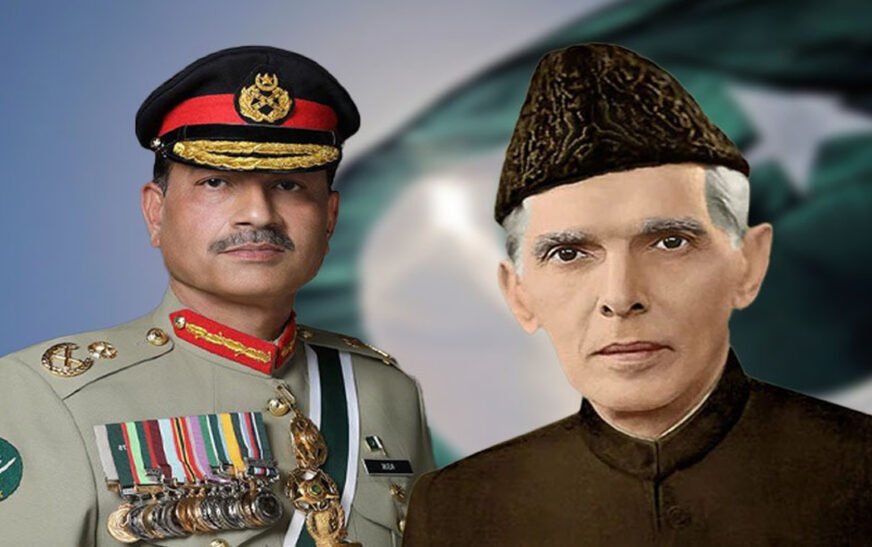 Field Marshal Asim Munir leads armed forces in paying tribute to Quaid-e-Azam