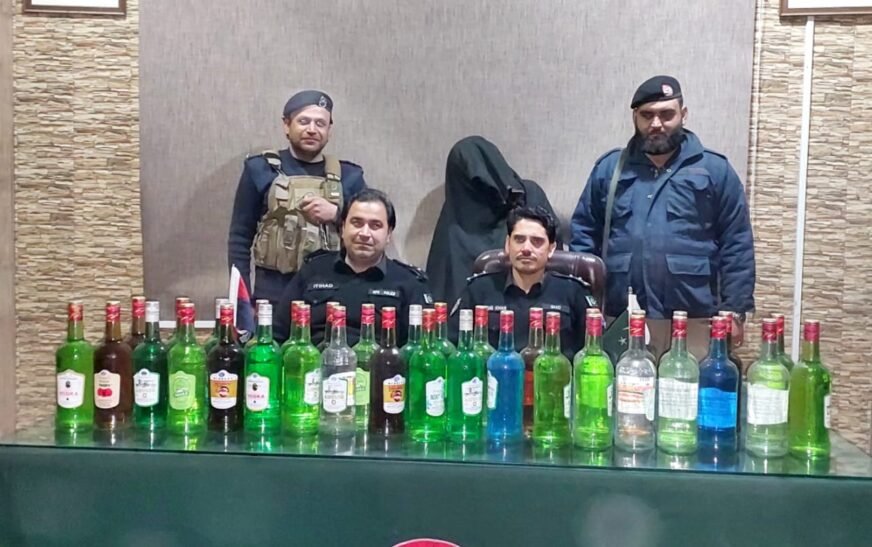 Jamrud Police foiled Alcohol supply at different places for new year night