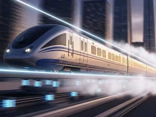 China super train travel 700 km in two second