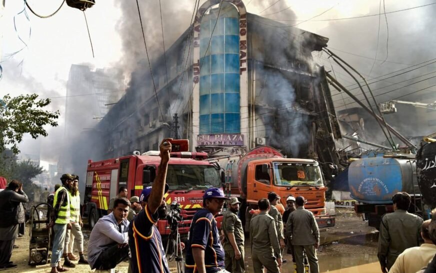 Karachi Gul Plaza fire