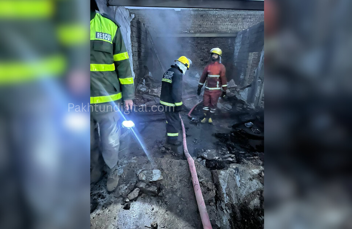 Two injured in gas cylinder incident in Peshawar