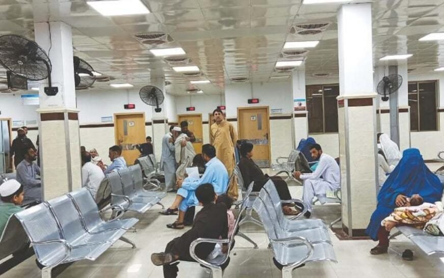 Hospitals struggle as winter illnesses spread across KP