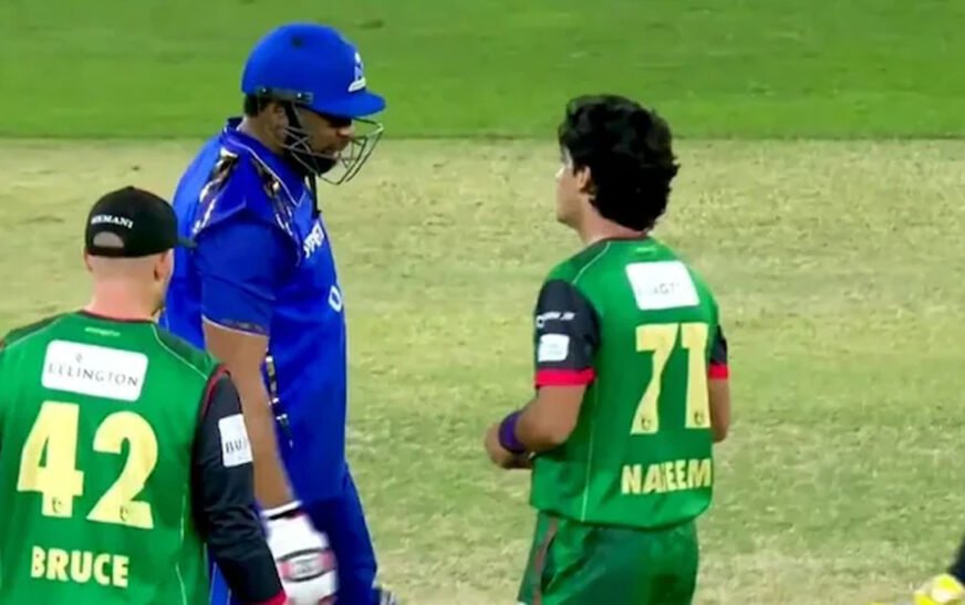 Naseem Shah has been penalized with a 10% fine from his match fee due to his unethical behaviour in the final match of the ILT20.