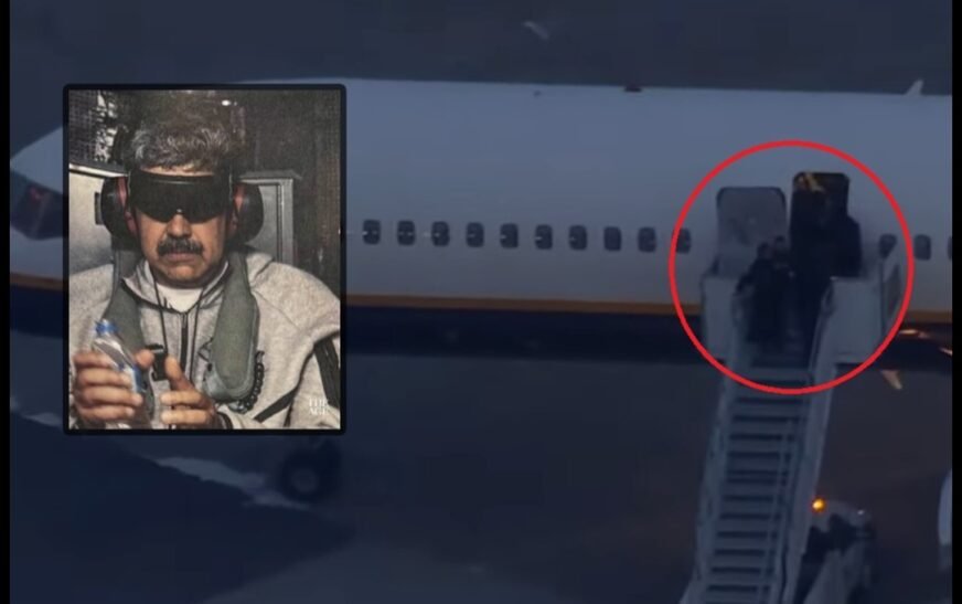 Venezuelan President Nicolás Maduro has been brought to New York by special aircraft and is expected to appear in court today.