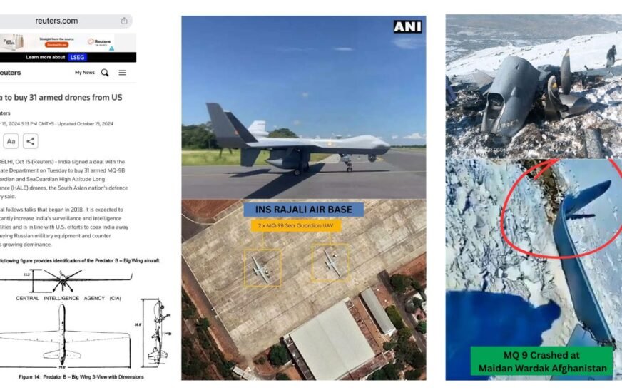 False claims circulate on X about US MQ-9 drone in Afghanistan