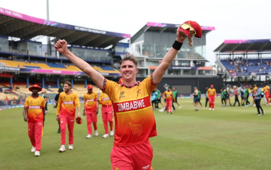 Major upset of T20 world cup as Zimbabwe defeats Australia by 23 runs