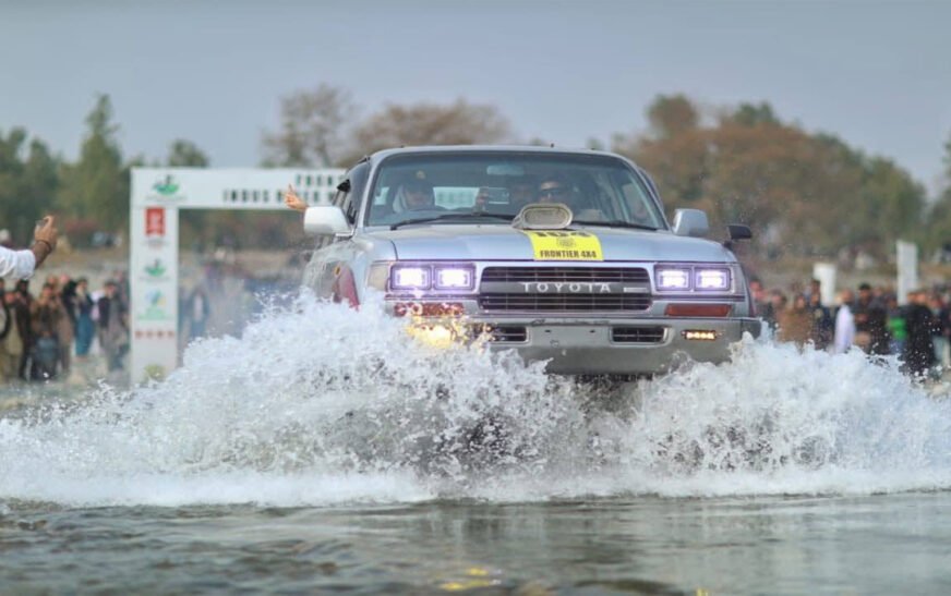 KPCTA in collaboration with the Frontier 4x4 Club, successfully organized the 14th Indus Water Cross Jeep Race at Hund, Swabi.