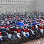 Peshawar has more than 100,000 bike riders but only a small number registered themselves for official records.
