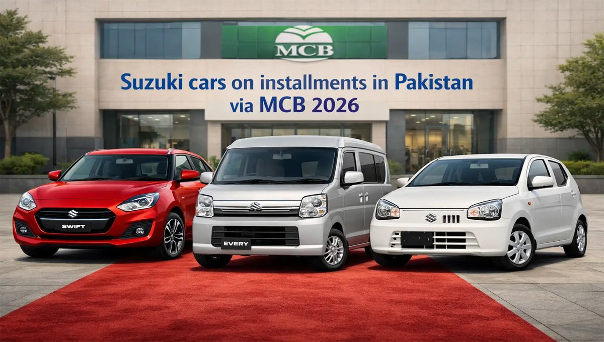 MCB introduces easy installment plan for purchasing new Suzuki vehicles