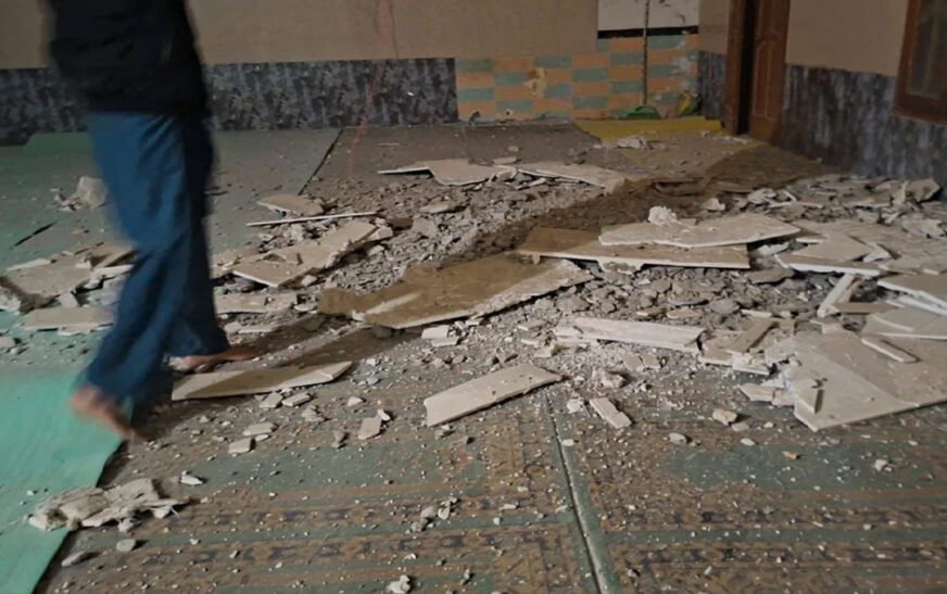 Mosque damaged in Bajaur after cross-border firing by Afghan militants