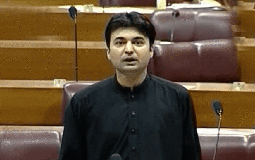 PTI Murad Saeed has resigned from his Senate seat in protest and sent his resignation to his party leadership.