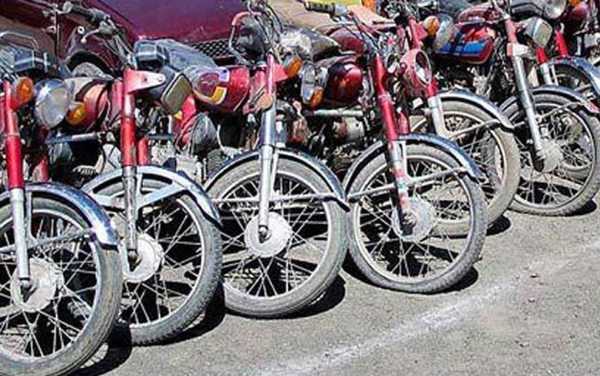 Police revealed that 99 percent of crimes in Peshawar are being committed using motorcycles without registration or number plates.