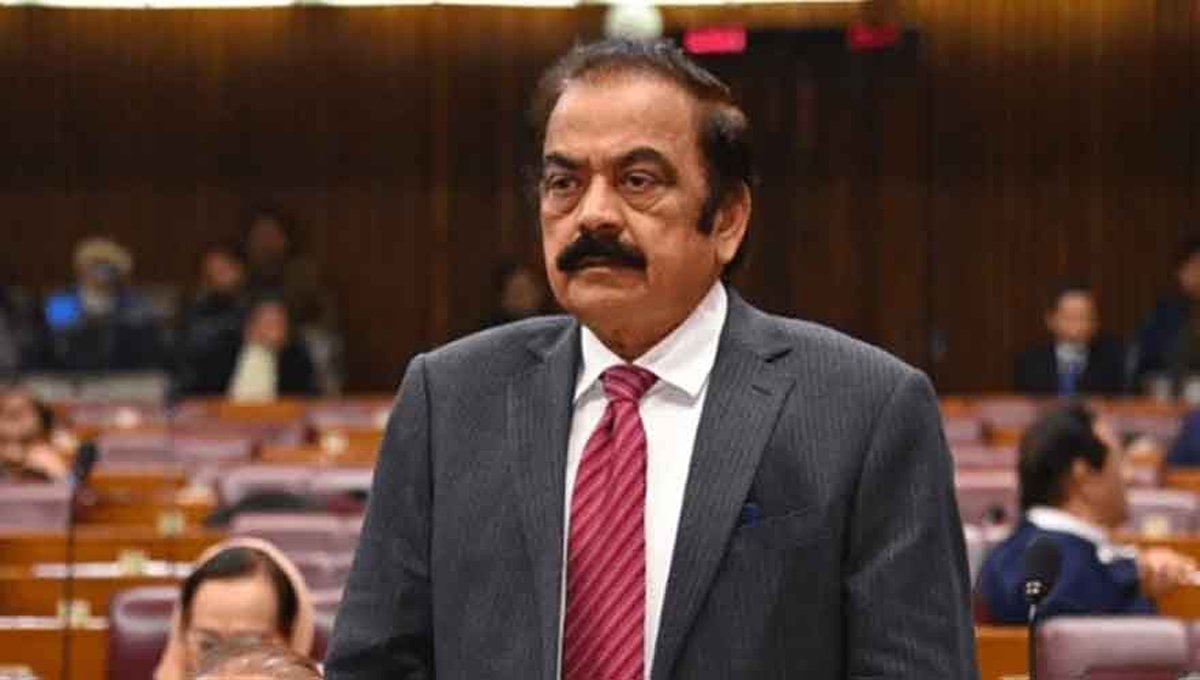 Rana Sanaullah urges talks, criticizes opposition’s stubbornness