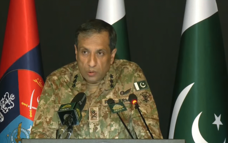 DG ISPR Lt Gen Ahmed Sharif Chaudhry