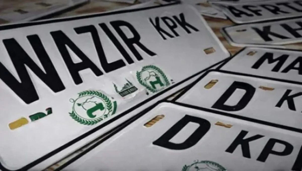 KP Govt to replace all vehicle number plates with new RFID-enabled plates