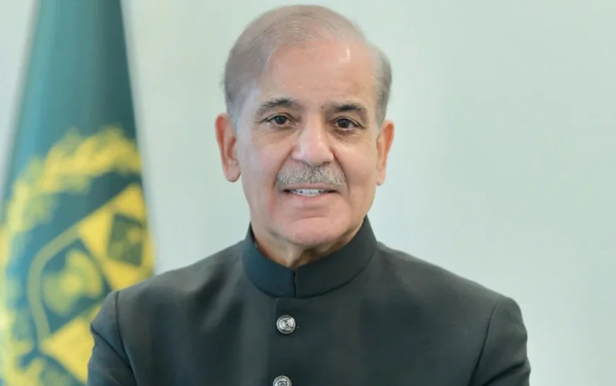 PM Shehbaz address