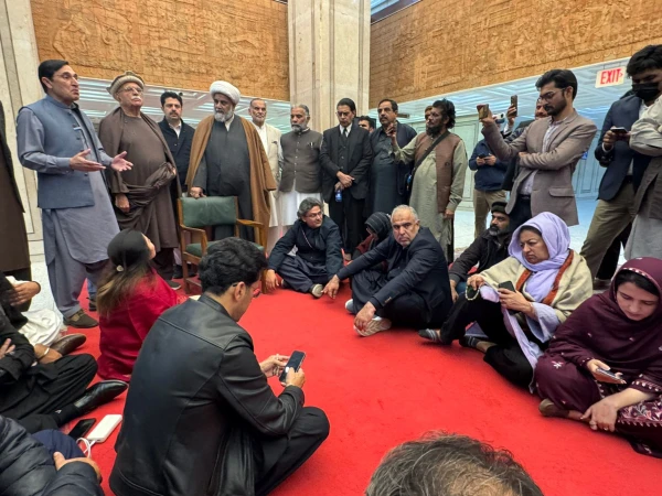 Opposition alliance continues parliament sit-in, demands transfer founder PTI to hospital