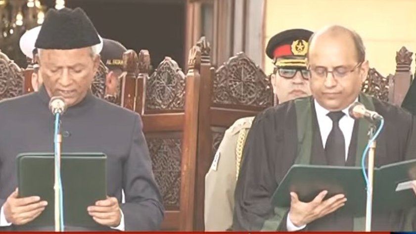 PML-N stalwart Nehal Hashmi takes oath as Governor of Sindh