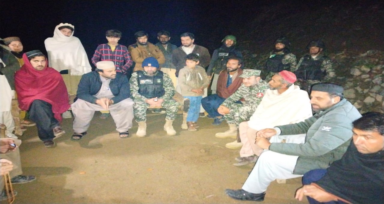 Bajaur mortar attack: Security commander, locals stand with grieving family