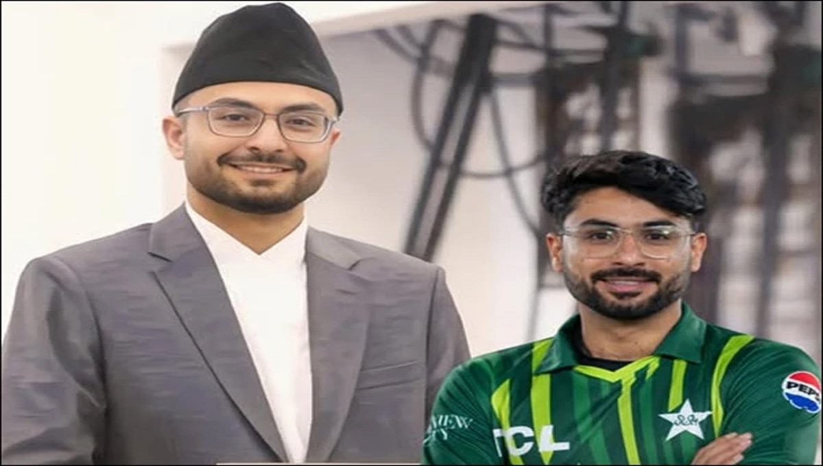 Cricket meets politics: Nepali Minister’s striking resemblance to Abrar Ahmed stuns social media