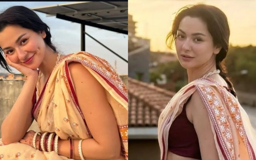 Hania Aamir’s bold saree photos spark mixed reactions on social media