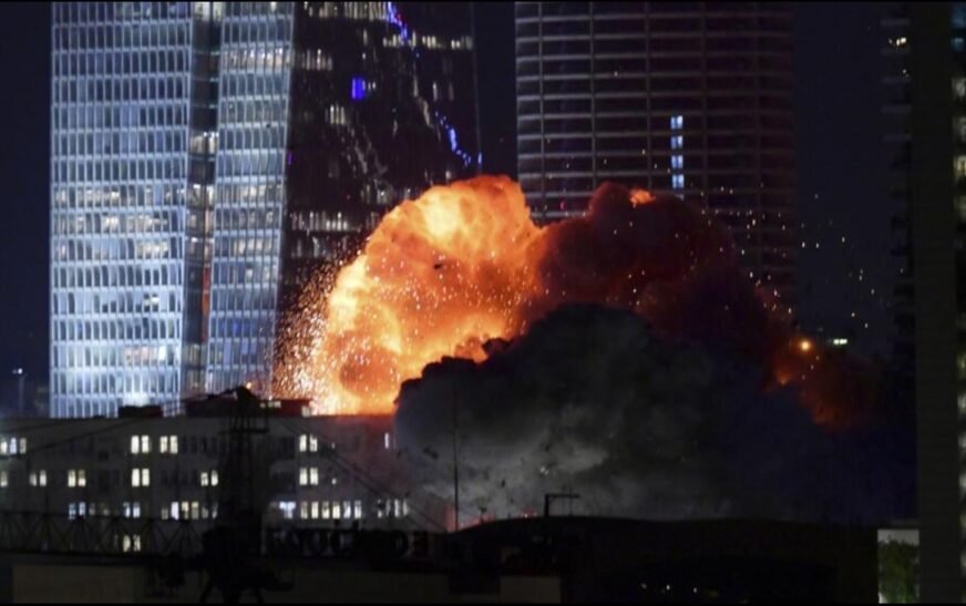 Dimona rocked by Iranian ballistic missile attack