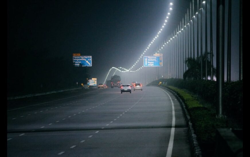 Modern LED lights to illuminate Peshawar Ring road