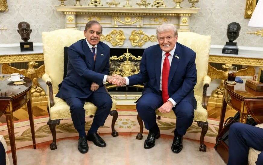 Donald Trump shares PM Shehbaz tweet