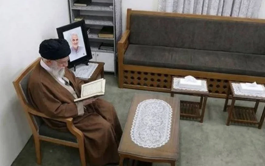 Ayatollah Khamenei’s last photo before moments of his assassination